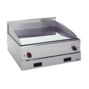 Електрическа скара гладка-оребрена, двойна, настолна, Stilfer, Италия