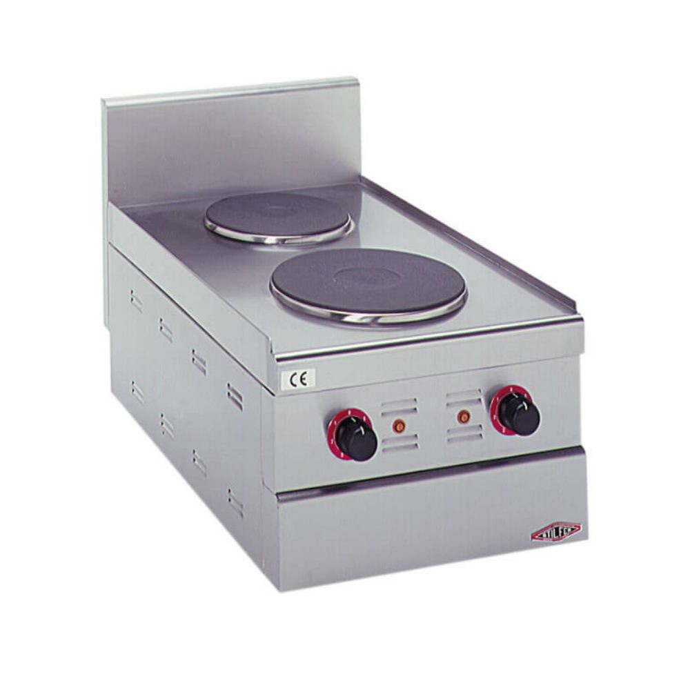 Електрически котлон с две кръгли плочи Ø180, настолен, Stilfer, Италия