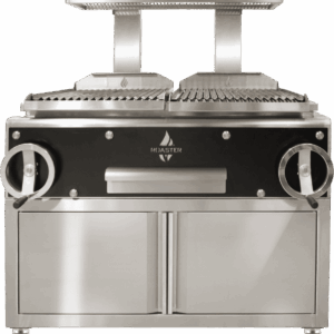 Грил тип Parrilla (Аржентински грил) на дървени въглища с шкаф, Biokan, Гърция