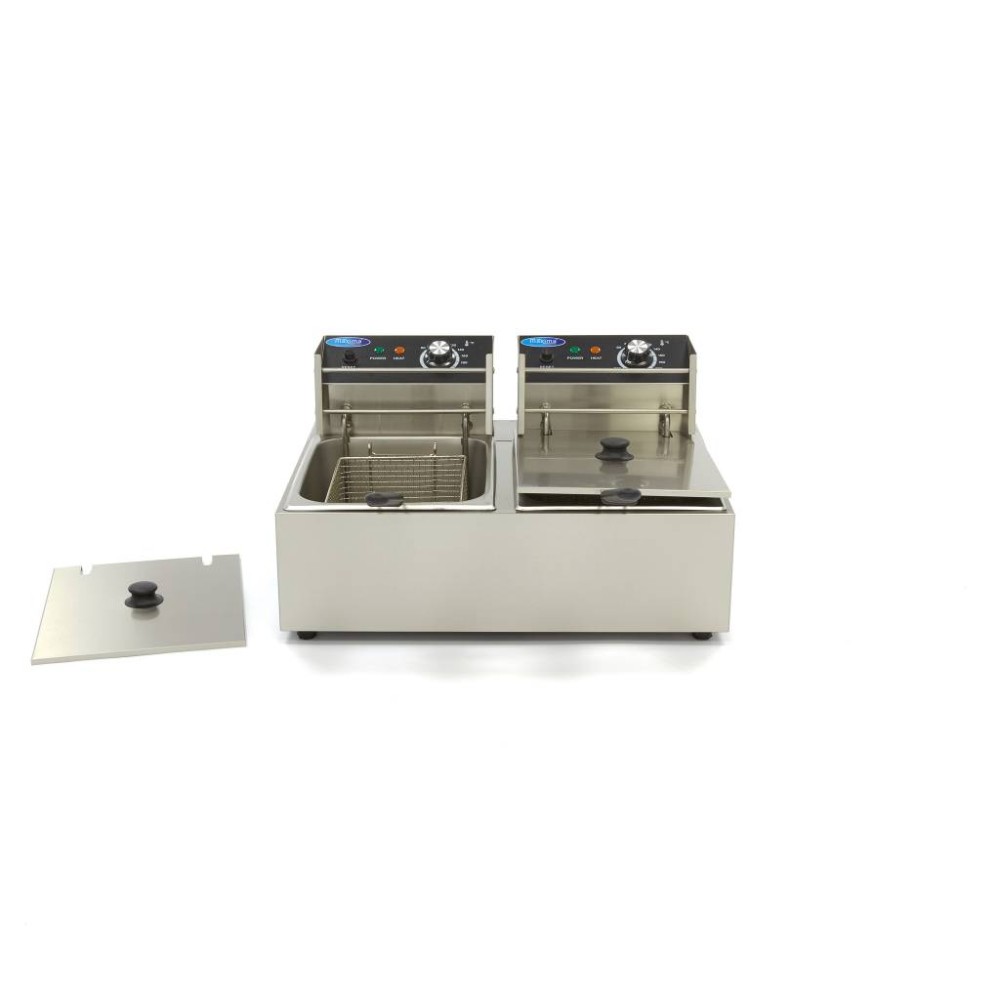 Електрически фритюрник, двоен 6+6 л, Maxima, Холандия - Image 2