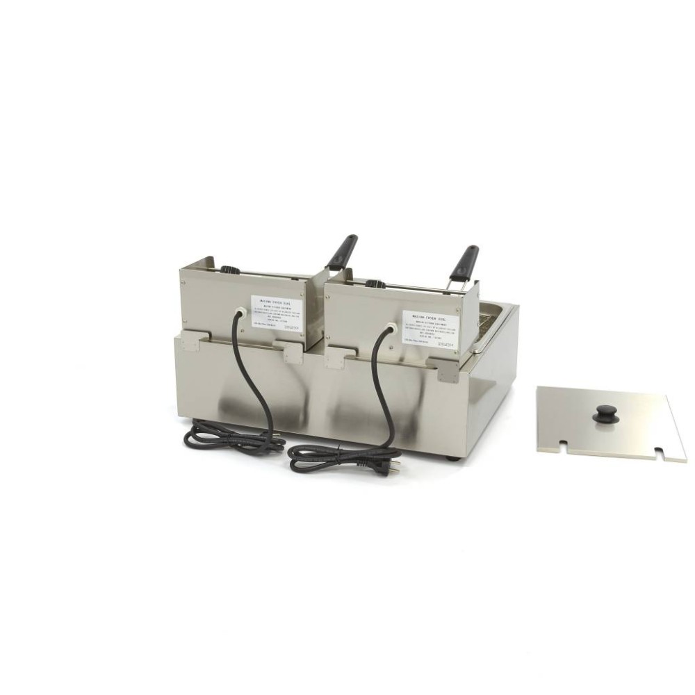 Електрически фритюрник, двоен 6+6 л, Maxima, Холандия - Image 4