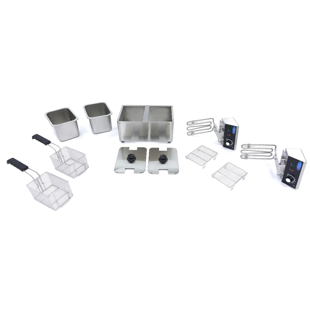 Електрически фритюрник, двоен 4+4 л, Maxima, Холандия - Image 8