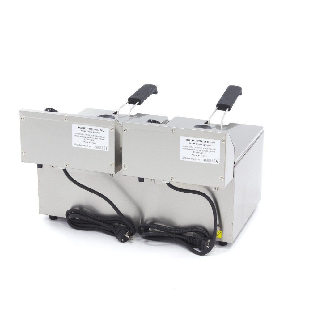 Електрически фритюрник, двоен, 8 + 8 л, Maxima, Холандия - Image 4