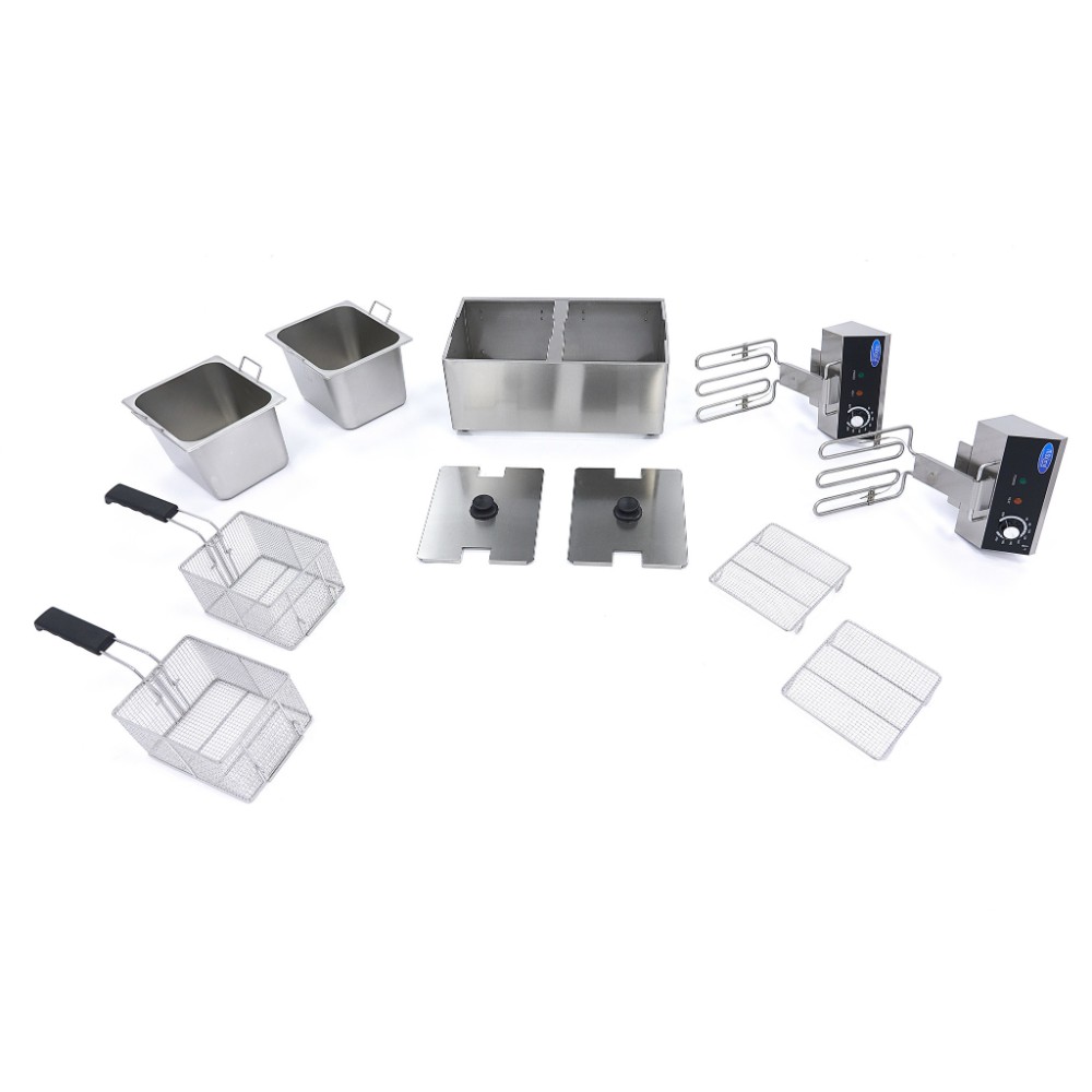 Електрически фритюрник, двоен, 8 + 8 л, Maxima, Холандия - Image 8