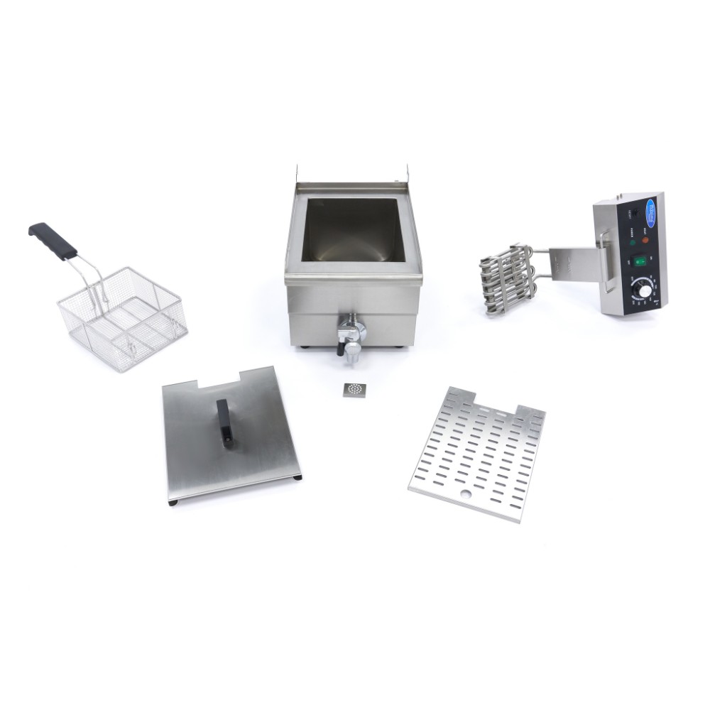 Електрически фритюрник, единичен 10 л, с кранче, Maxima, Холандия - Image 8