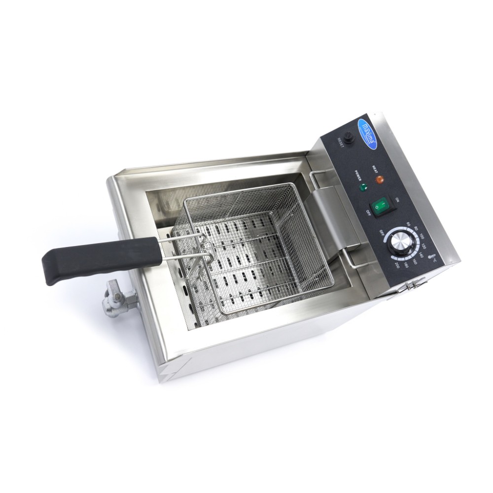 Електрически фритюрник, единичен 13 л, с кранче, Maxima, Холандия - Image 7