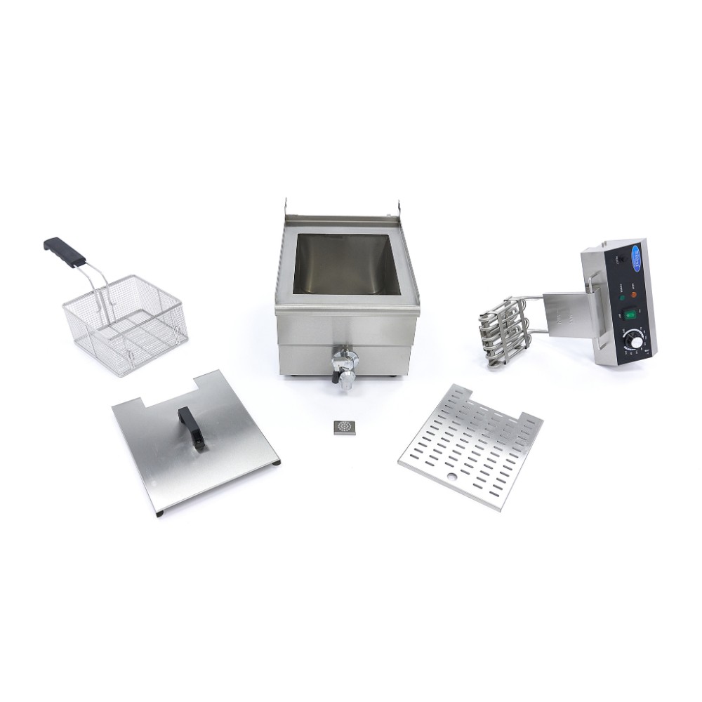 Електрически фритюрник, единичен 13 л, с кранче, Maxima, Холандия - Image 8