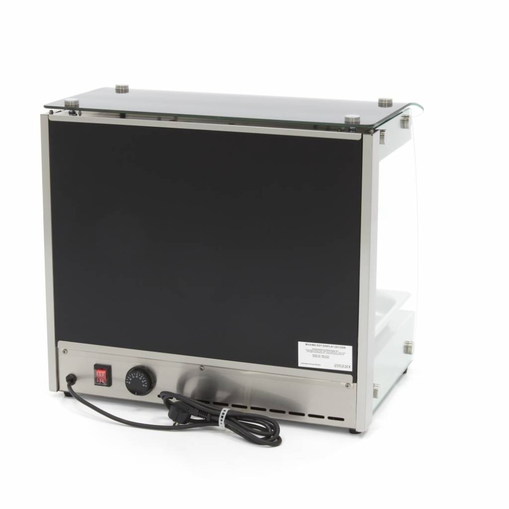 Топла витрина на едно ниво, 2 x GN 1/2, Maxima, Холандия - Image 4