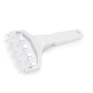 Ролер с шипове за тесто, бял, WAS, Германия