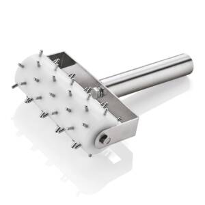 Ролер с шипове за тесто, метален 200х130мм., WAS, Германия