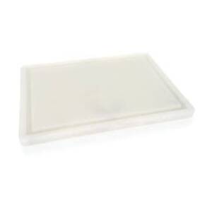 Дъска за рязане, бяла 600х400х30мм., WAS, Германия