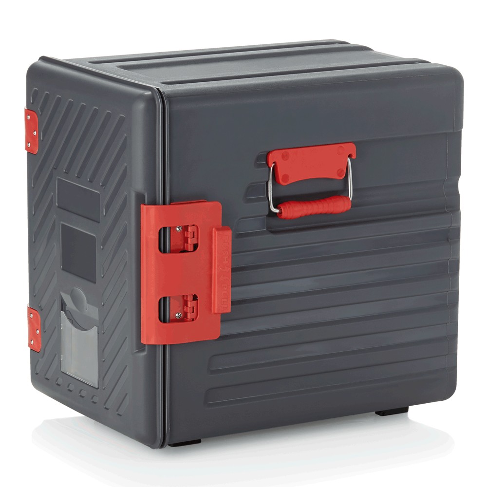 GN1/1 Термоконтейнер за транспортиране с фиксирана предна врата 640х440х610мм., WAS, Германия