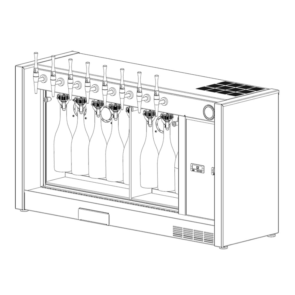 Дозатор/диспенсър за бутилки вино, Stok, България - Image 2