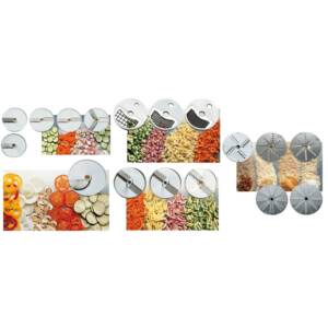 Диск за жулиени за зеленчукорезачка, INOX и алуминиева, Sirman, Италия