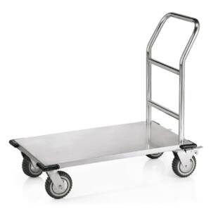 Платформена количка, неръждаема до 180кг, Was, Германия