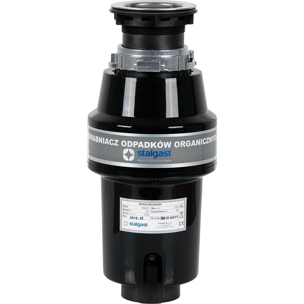 Мелница за смилане на хранителни отпадъци, фланец от алуминиева сплав, Stalgast, Полша