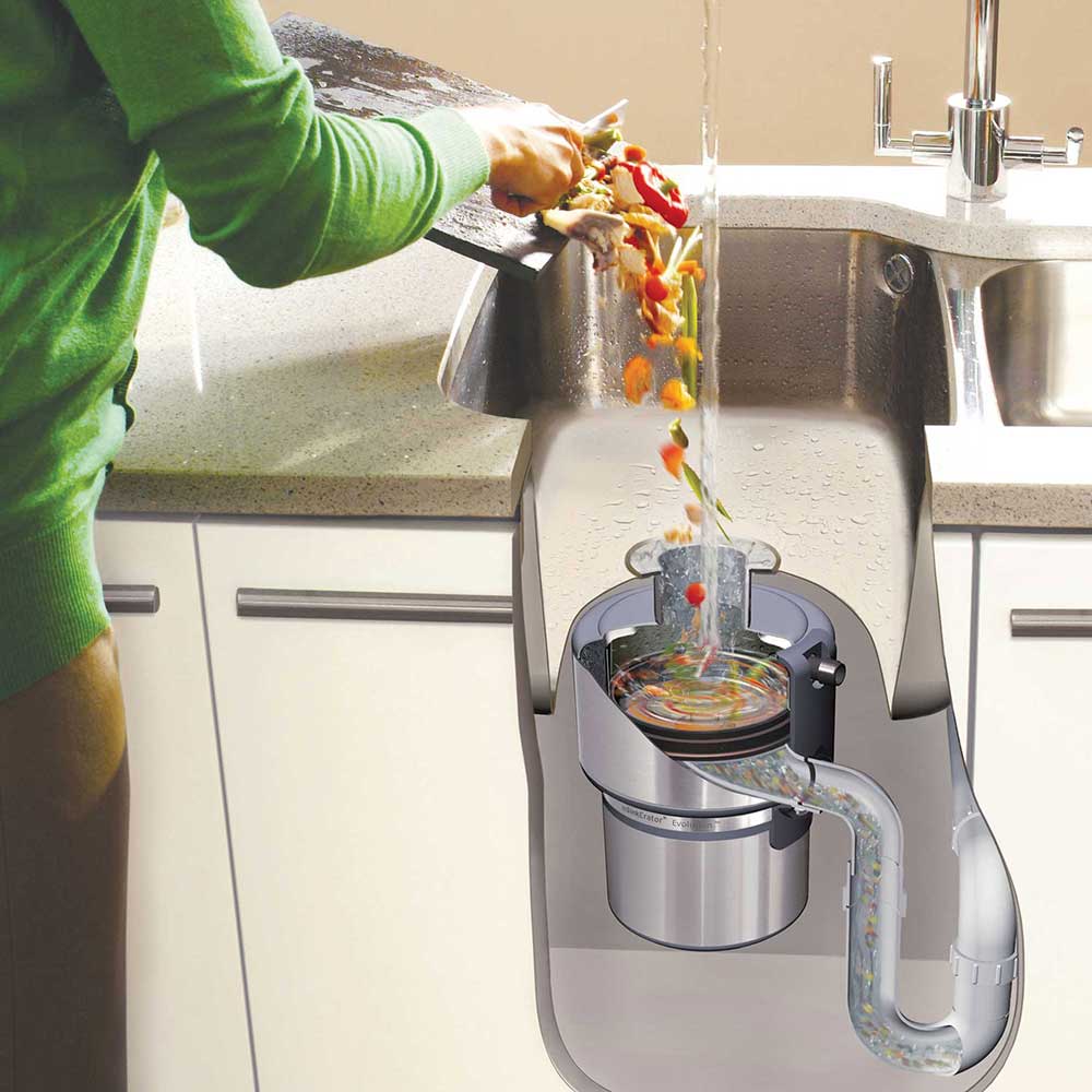 Мелница за смилане на хранителни отпадъци, фланец от алуминиева сплав, Stalgast, Полша - Image 3