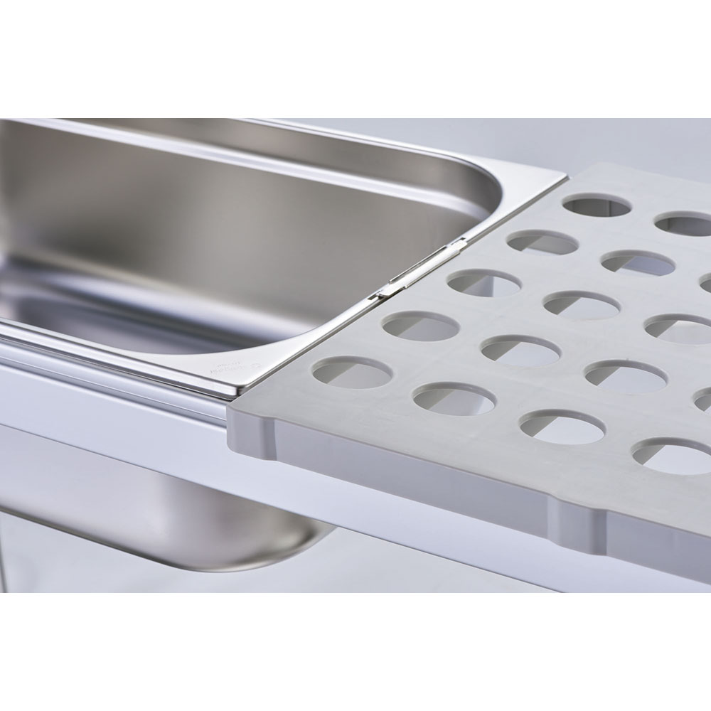 Стелаж за GN 1/1 20 мм на четири нива, Stalgast, Полша - Image 4