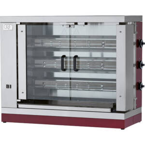 Грил за пилета на газ, 3 шиша, 12-15 пилета, Stalgast, Полша