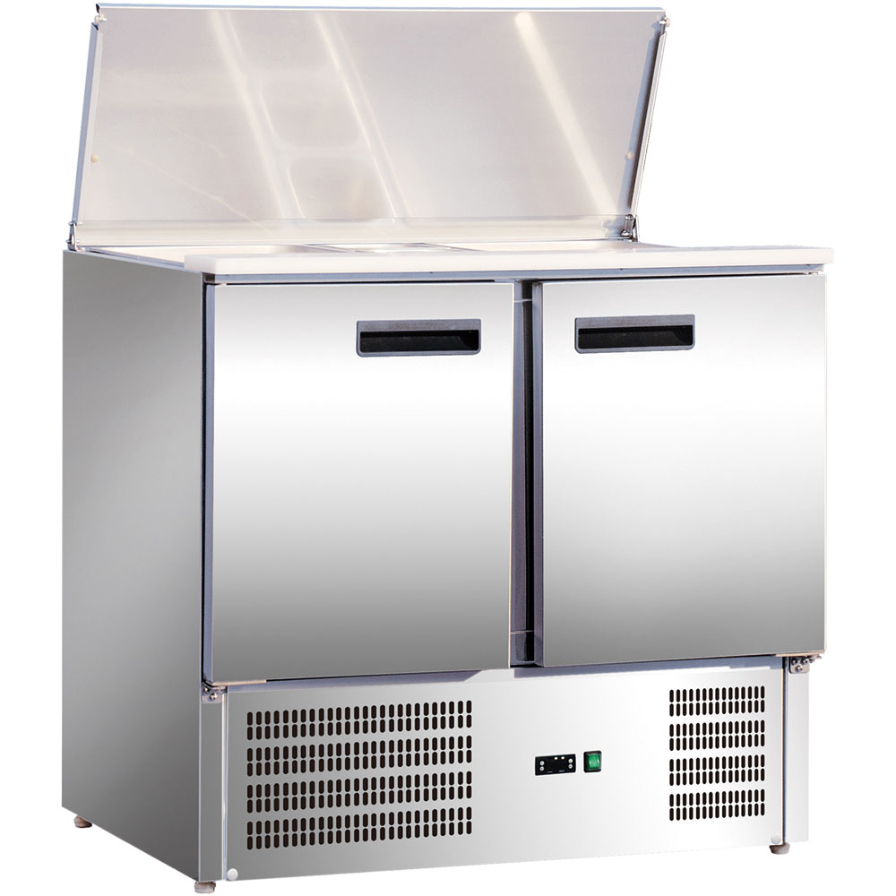 Саладета с две врати, 10 х GN 1/4, Stalgast, Полша