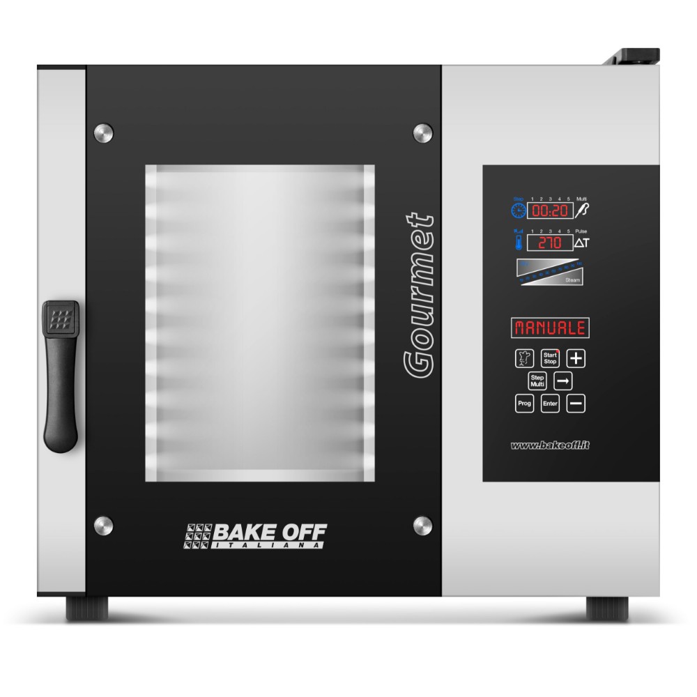 Газов/Електрически конвектомат Gourmet 5Т – 5 тави GN1/1, Bake Off, Италия