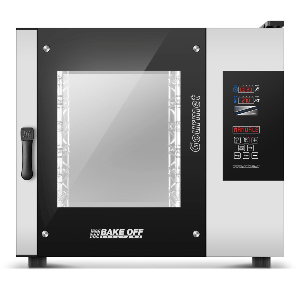 Електрически конвектомат Gourmet 6T GN2/1 – 6 тави GN 2/1 или 12 тави GN 1/1, Bake Off, Италия