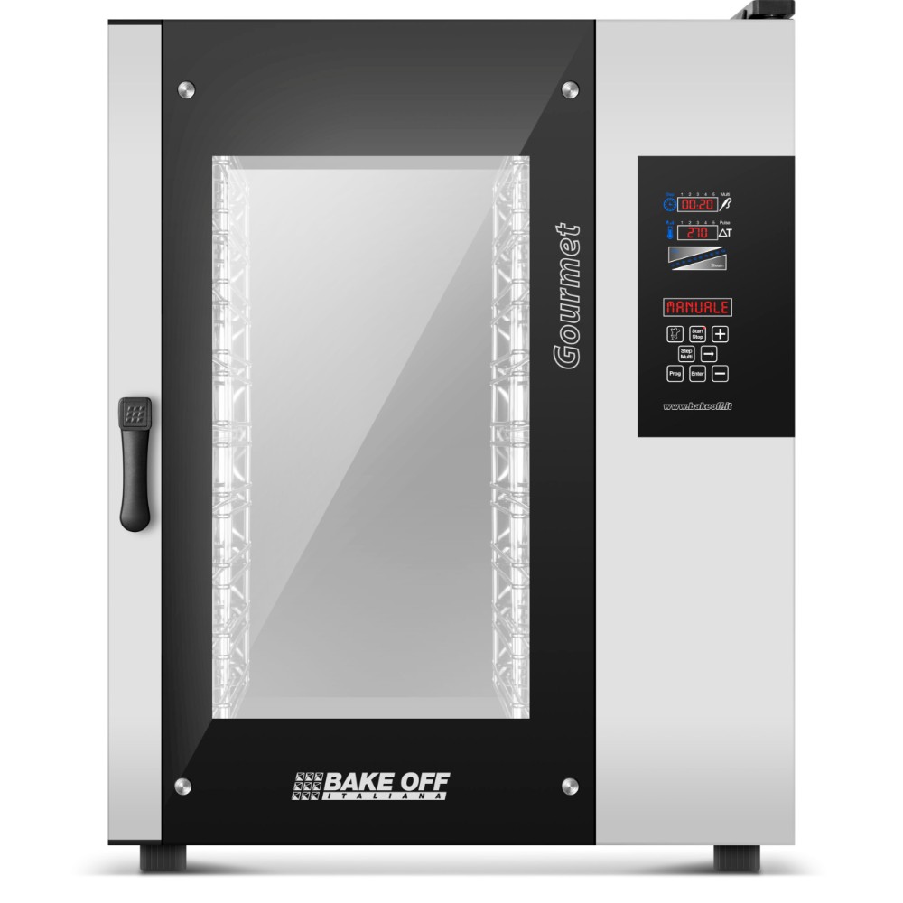 Електрически конвектомат Gourmet 10T GN2/1 – 10 тави GN 2/1 или 20 тави GN 1/1, Bake Off, Италия