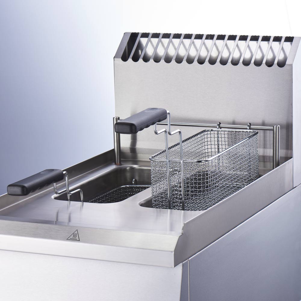 Газов фритюрник, двоен, 2х7 л, Stalgast, Полша - Image 7