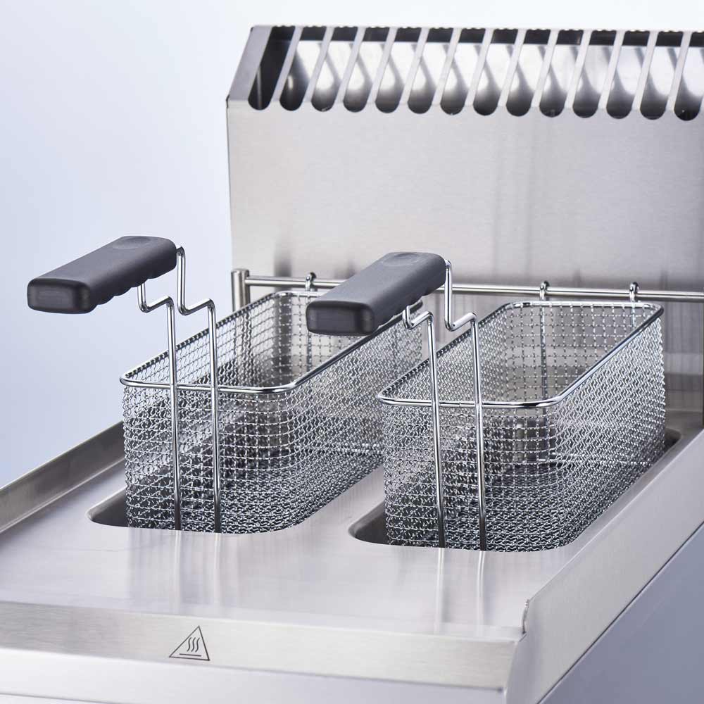 Газов фритюрник, двоен, 2х7 л, Stalgast, Полша - Image 8