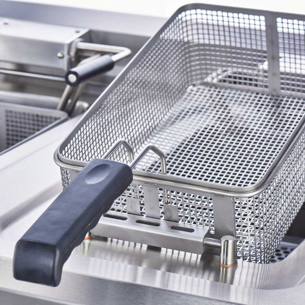 Електрически фритюрник, двоен, настолен, 2х10 л, Stalgast, Полша - Image 7