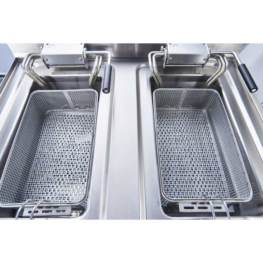 Електрически фритюрник, двоен, настолен, 2х10 л, Stalgast, Полша - Image 9