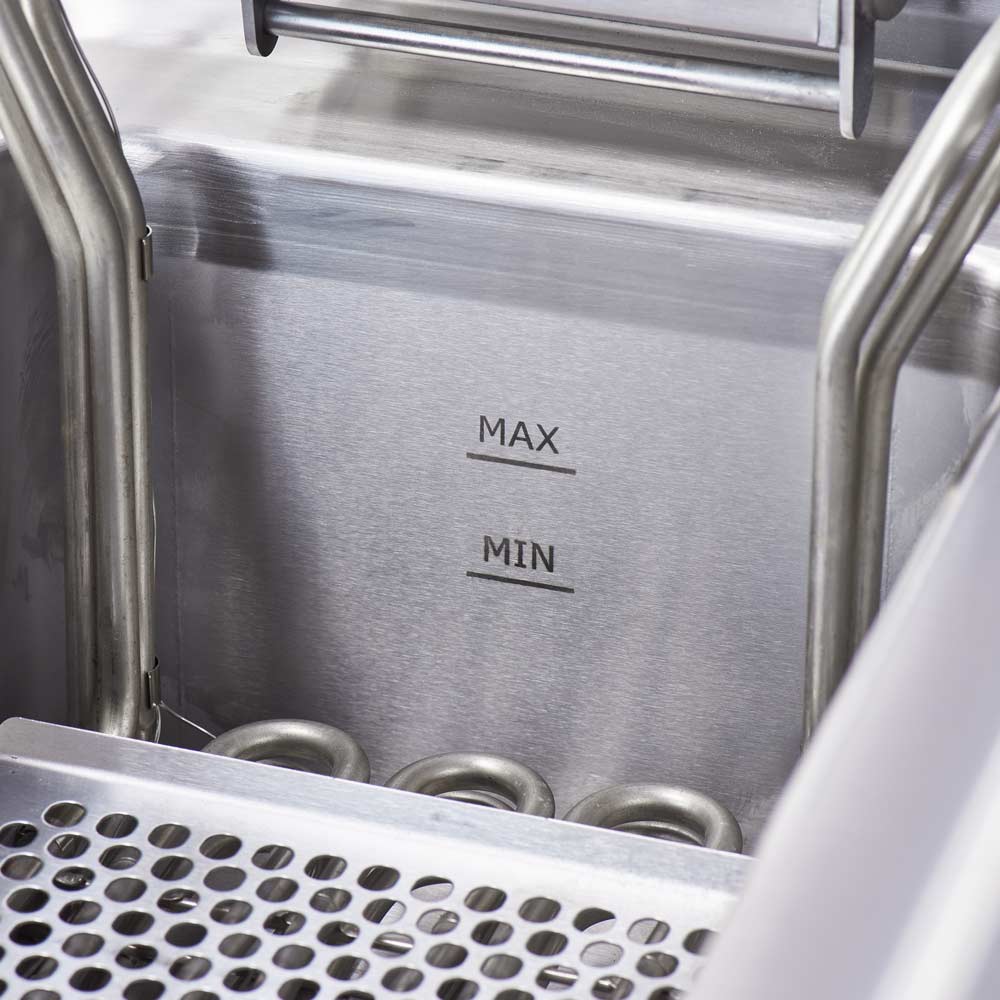 Електрически фритюрник, двоен, настолен, 2х10 л, Stalgast, Полша - Image 10