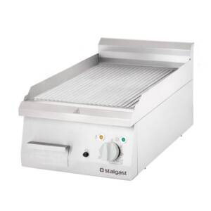 Електрическа скара, настолна, оребрена, 400-800 мм, Stalgast, Полша