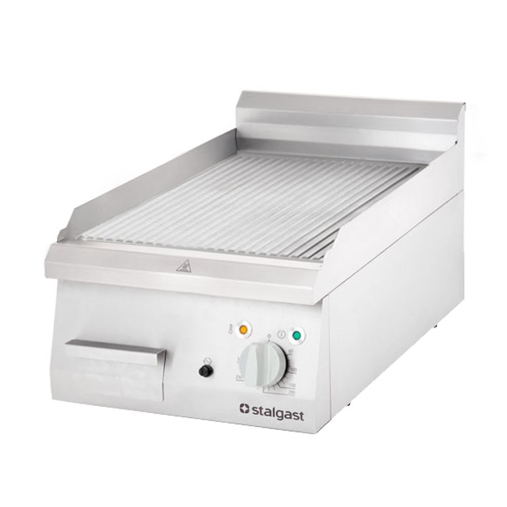 Електрическа скара, настолна, оребрена, 400-800 мм, Stalgast, Полша