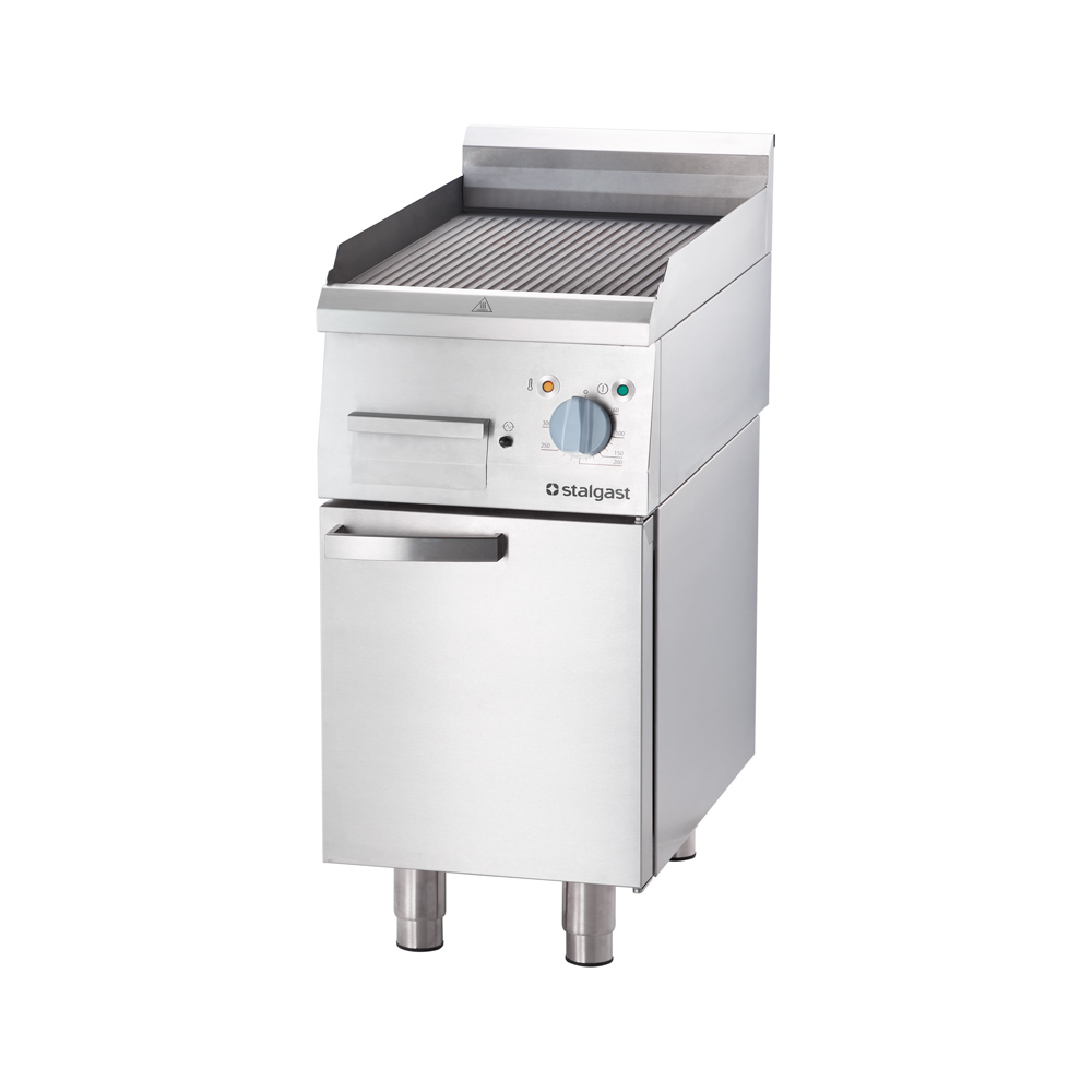 Електрическа скара, настолна, оребрена, 400-800 мм, Stalgast, Полша - Image 8