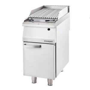 Скара на газ с вулканични камъни, 400-800 мм, Stalgast, Полша