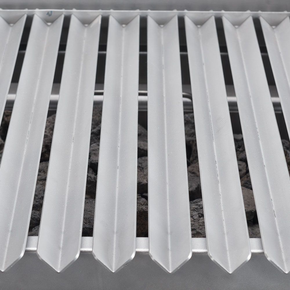 Скара на газ с вулканични камъни, 400-800 мм, Stalgast, Полша - Image 3