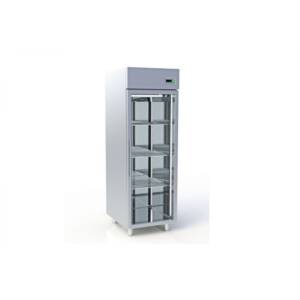 Хладилник с една стъклена врата, с горен компресор, 700 л, Art Steel, Гърция