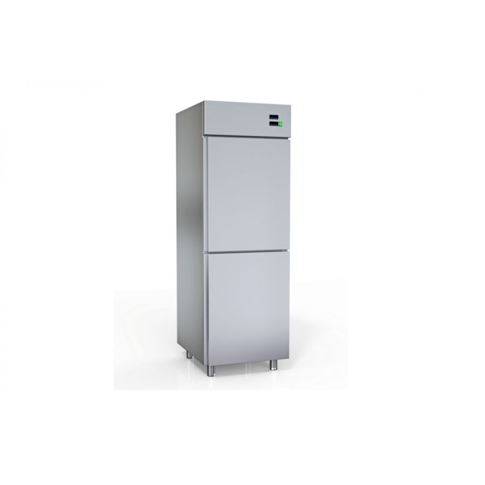 Хладилник/фризер с една врата, с горен компресор, 800 л, Art Steel, Гърция