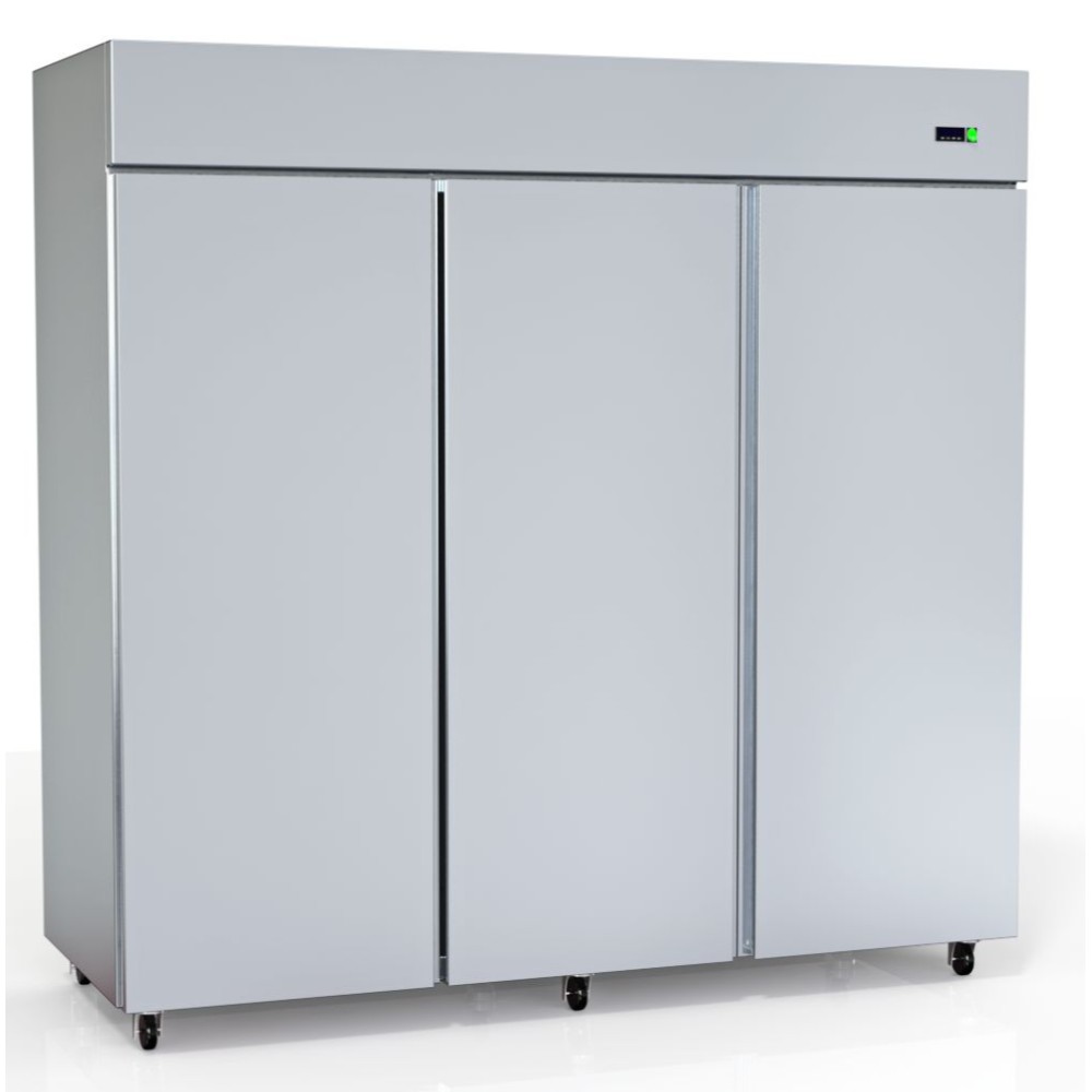 Хладилник с три врати, с горен компресор, 2100 л, Art Steel, Гърция