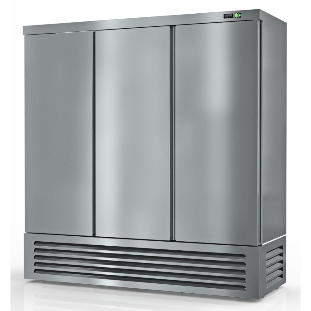 Хладилник с три врати, с долен компресор, 2100 л, Art Steel, Гърция
