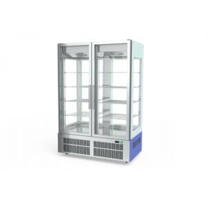 Фризерна витрина с четири рафта, с две врати, 1400 л, Art Steel, Гърция