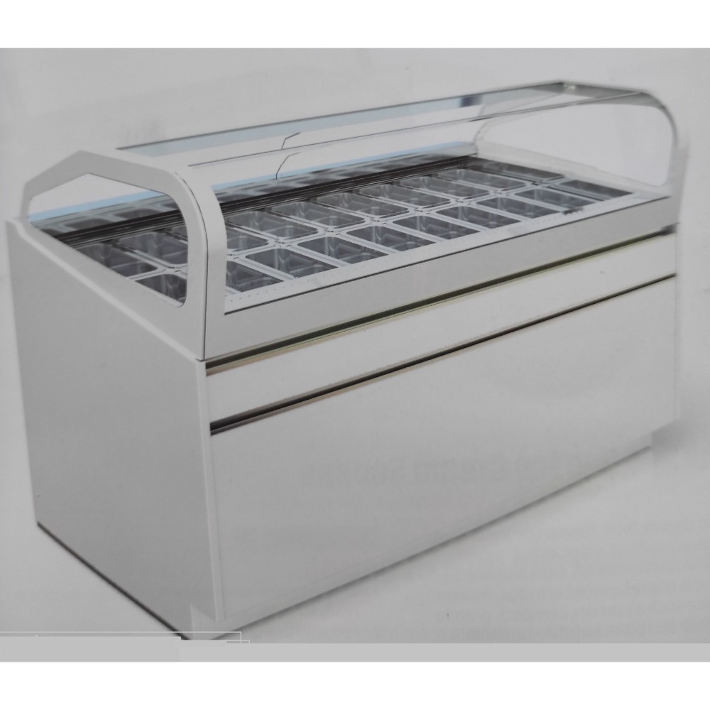 Витрина за сладолед серия “Fusion”, Art Steel, Гърция