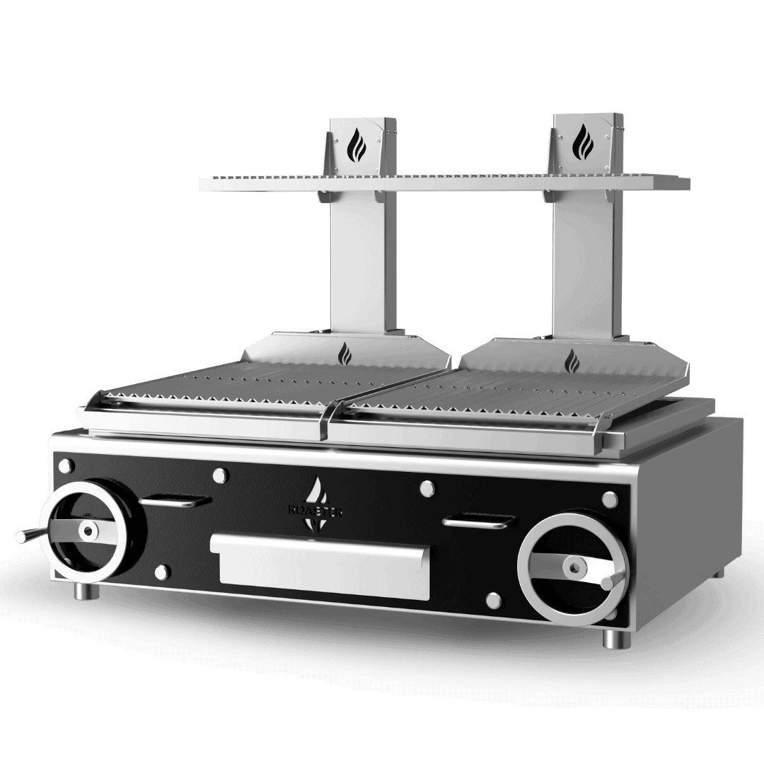 Грил тип Parrilla (Аржентински грил) на дървени въглища, Biokan, Гърция