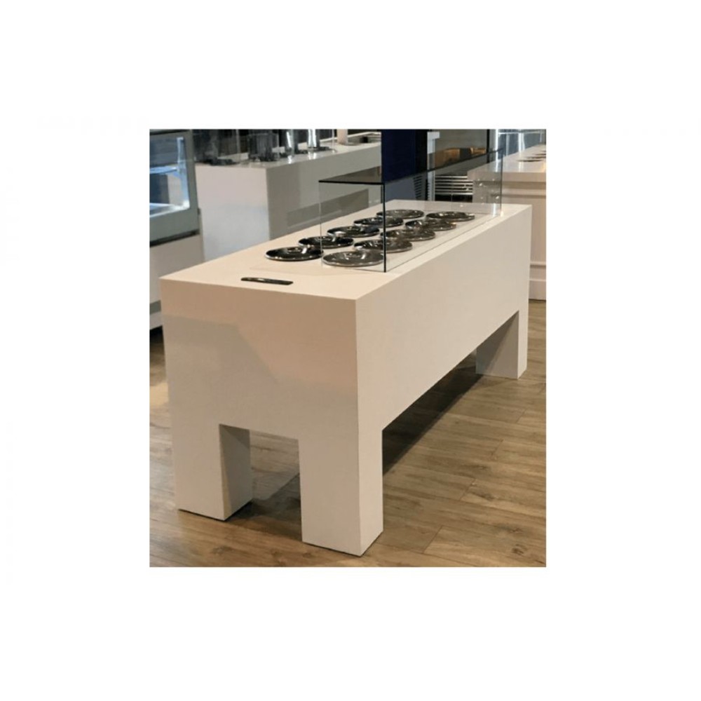 Витрина за сладолед серия “Pozetti Table”, Art Steel, Гърция