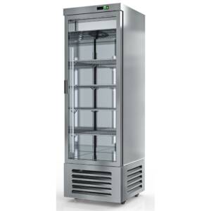 Хладилник с една стъклена врата , с долен компресор,700 л, Art Steel, Гърция