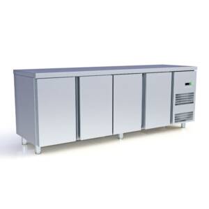 Нискотемпературна хладилна маса с четири врати, Art Steel, Гърция