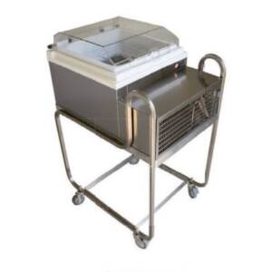 Количка за витрина-фризер за сладолед, Staf59, Италия