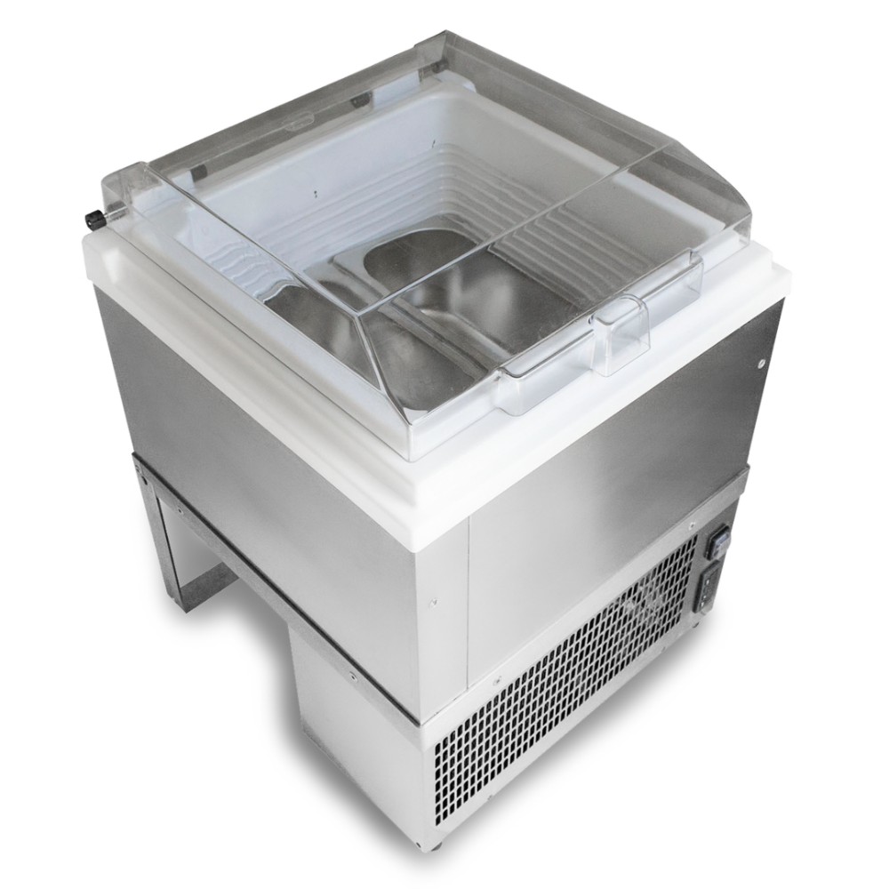 Витрина-фризер за сладолед, Н660 мм, неутрален модел, Staf59, Италия