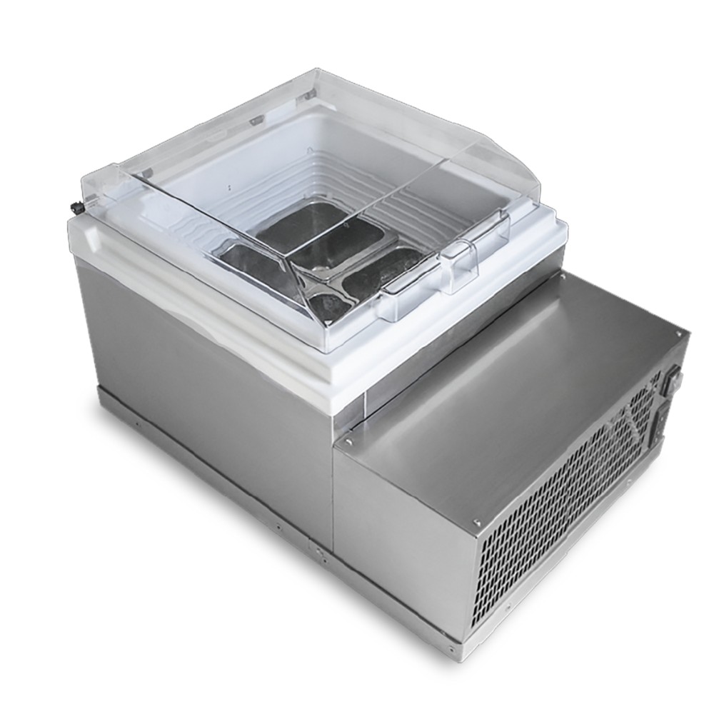 Витрина-фризер за сладолед, настолна, неутрален модел, Staf59, Италия